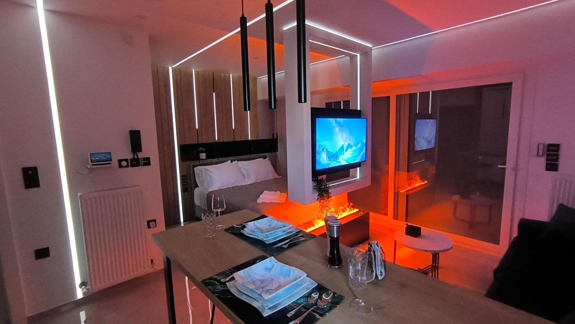 Larisa Absolute Suites, Sky View Smart Home 外观 照片