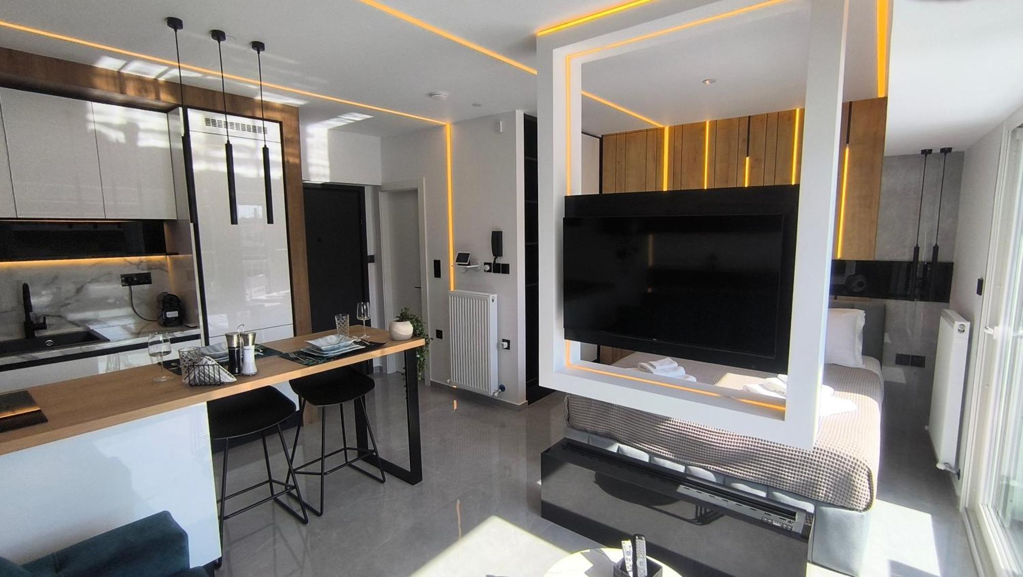 Larisa Absolute Suites, Sky View Smart Home 外观 照片