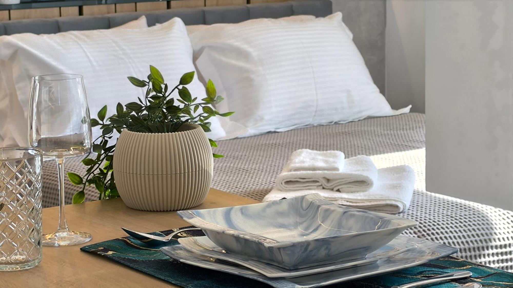 Larisa Absolute Suites, Sky View Smart Home 外观 照片