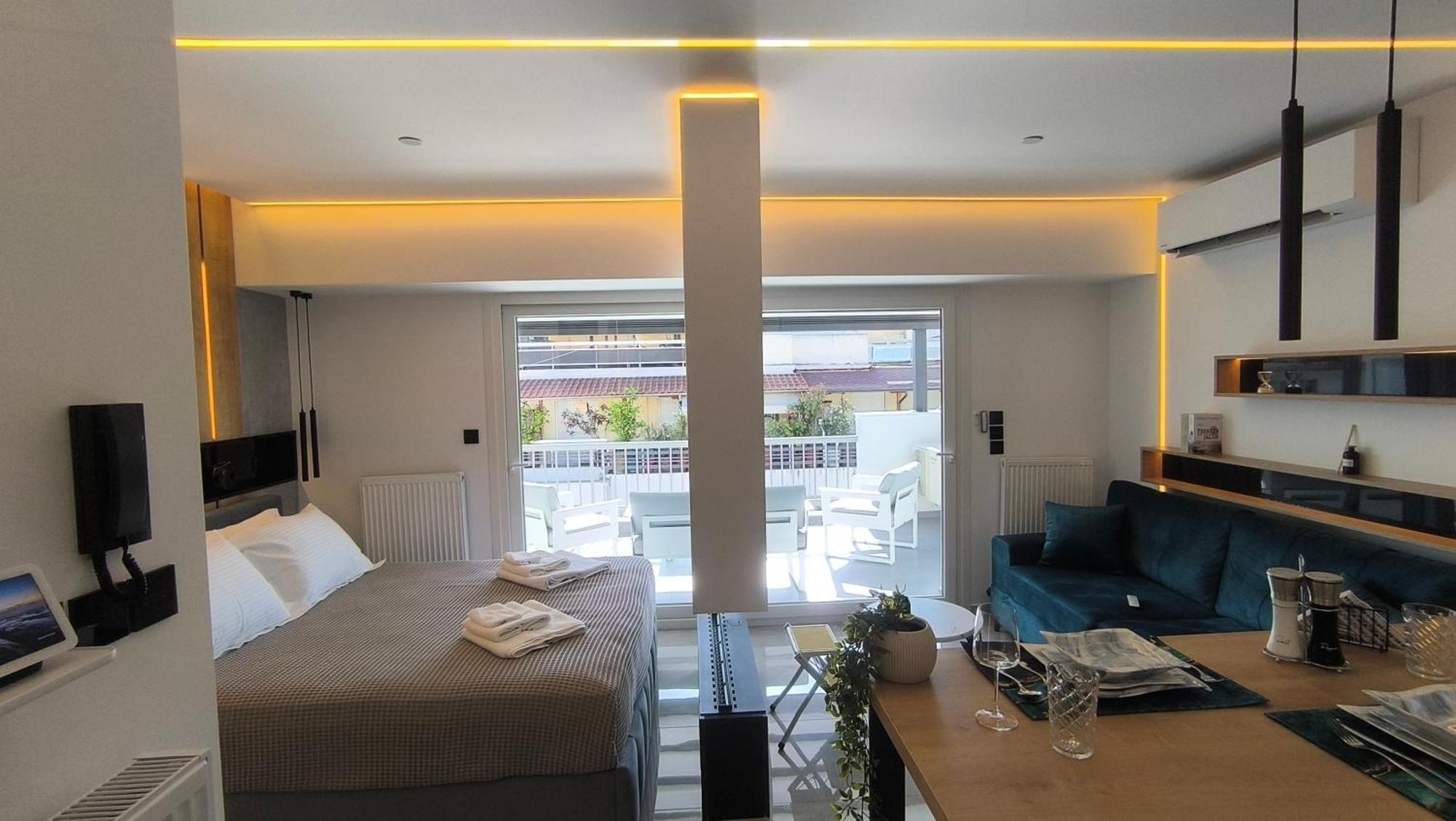 Larisa Absolute Suites, Sky View Smart Home 外观 照片