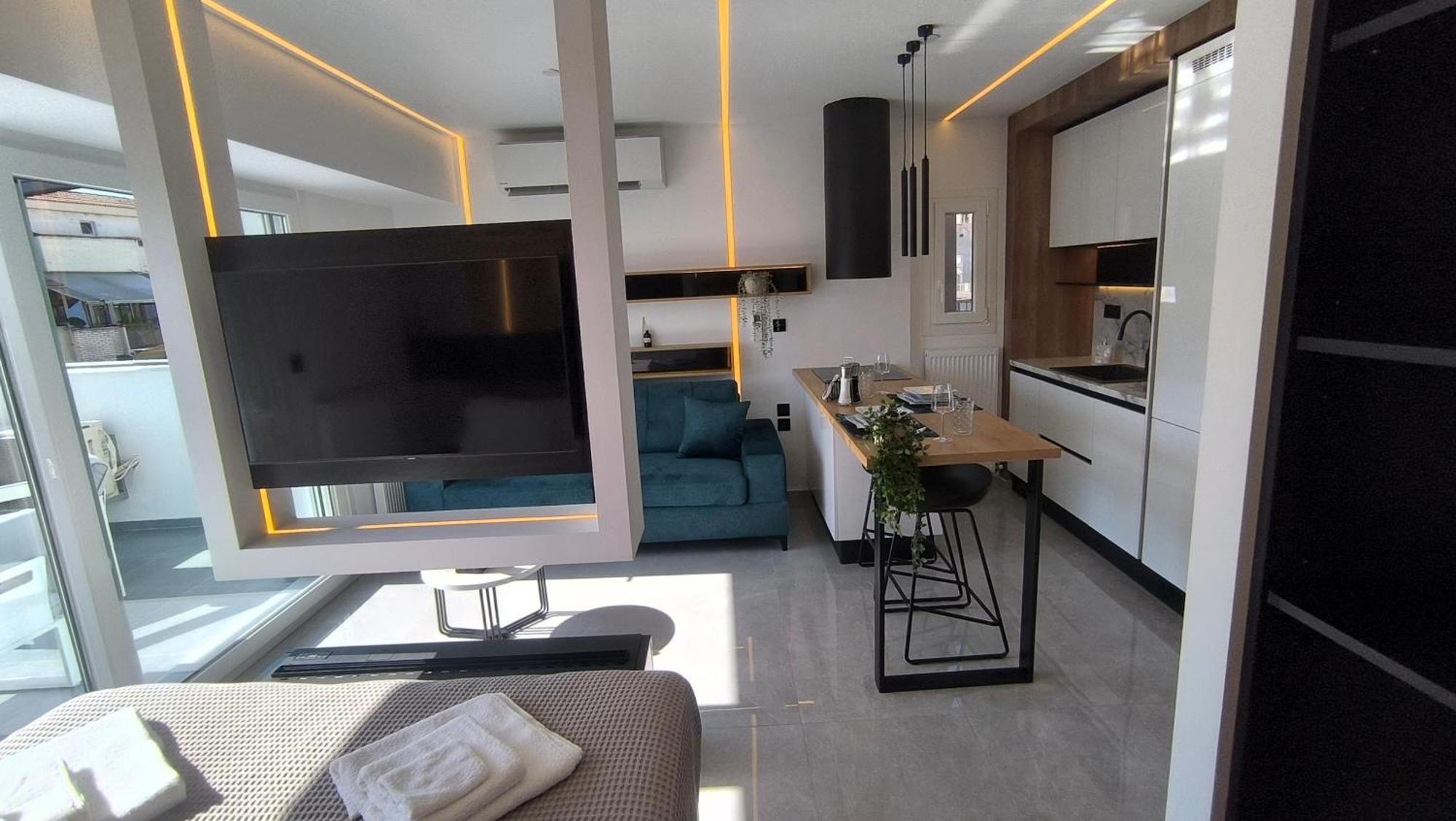 Larisa Absolute Suites, Sky View Smart Home 外观 照片