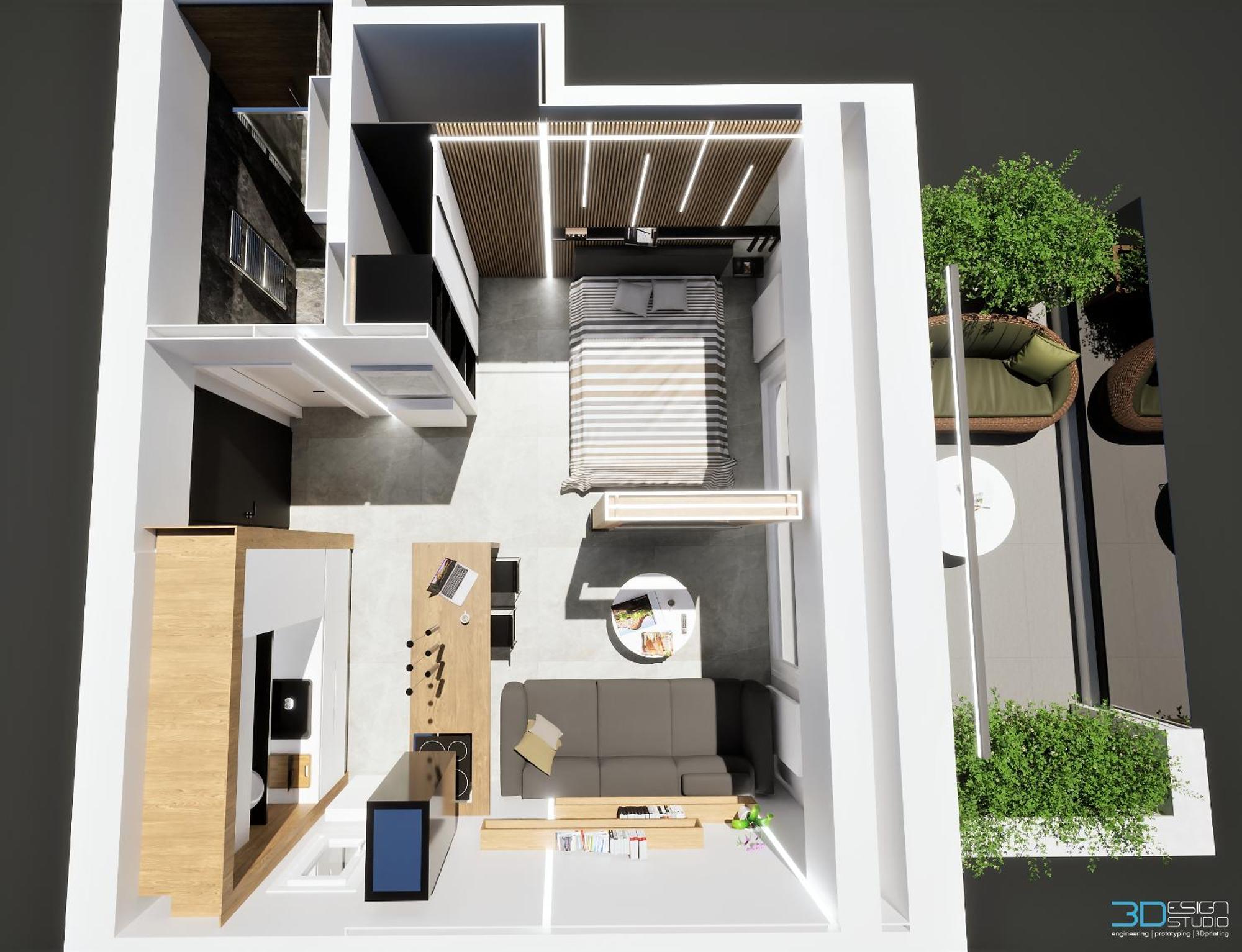 Larisa Absolute Suites, Sky View Smart Home 外观 照片