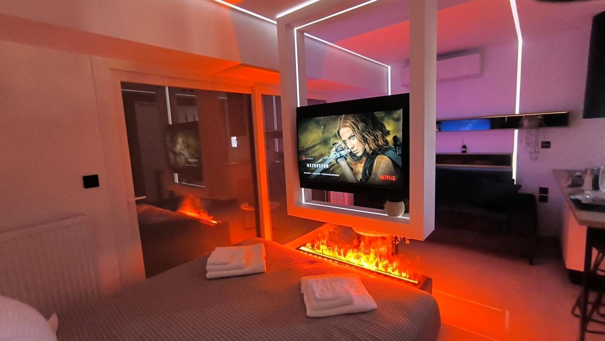 Larisa Absolute Suites, Sky View Smart Home 外观 照片