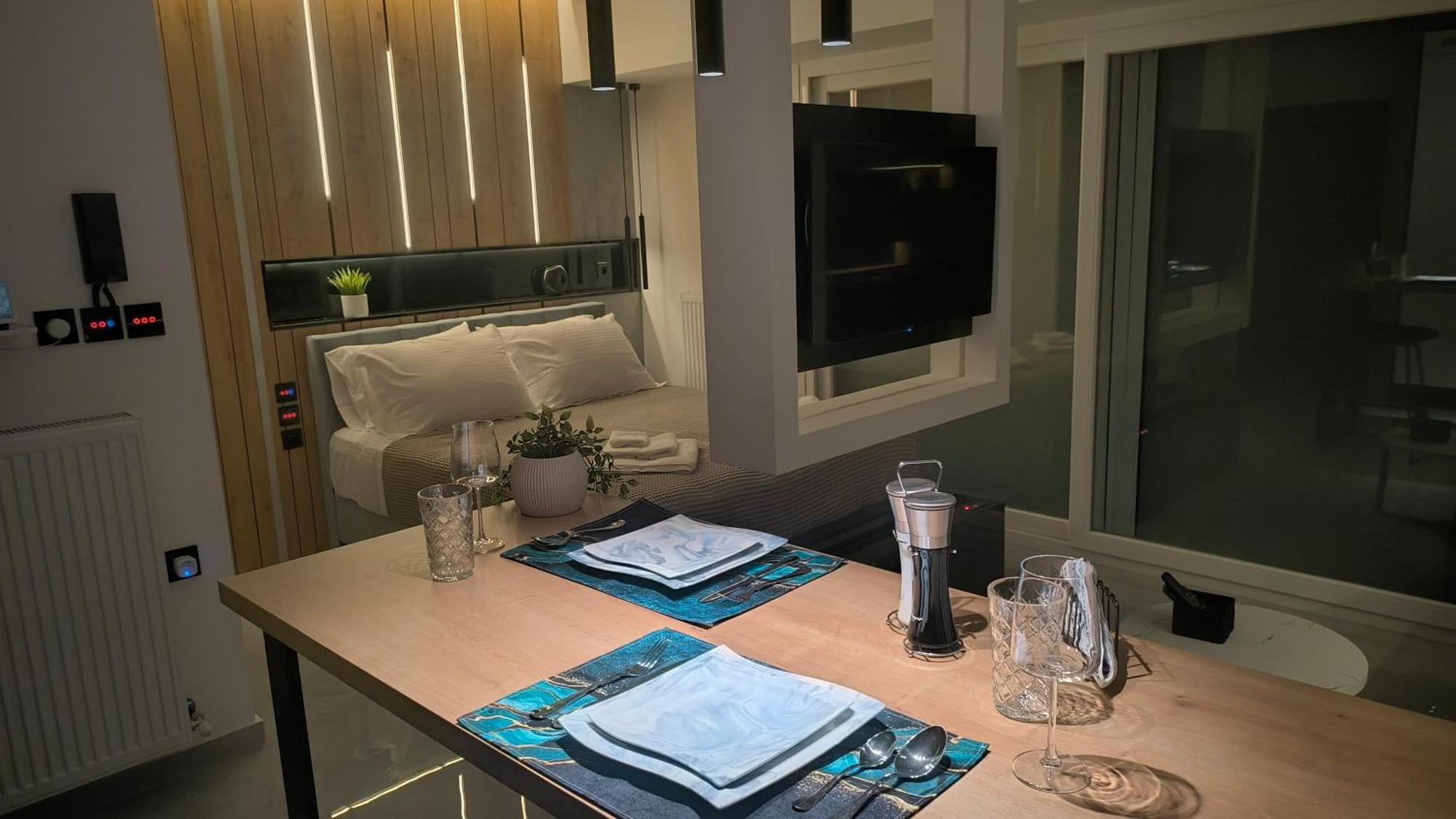 Larisa Absolute Suites, Sky View Smart Home 外观 照片