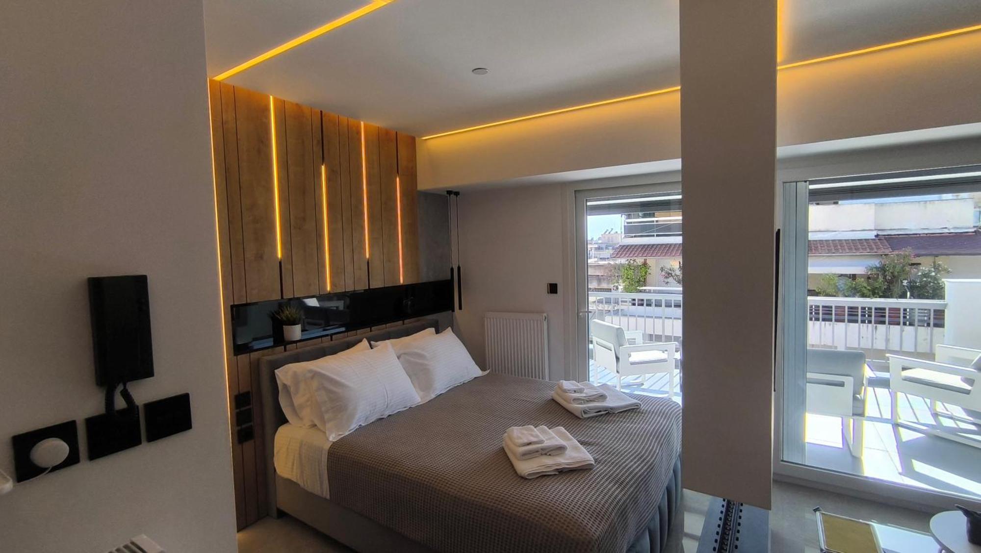 Larisa Absolute Suites, Sky View Smart Home 外观 照片