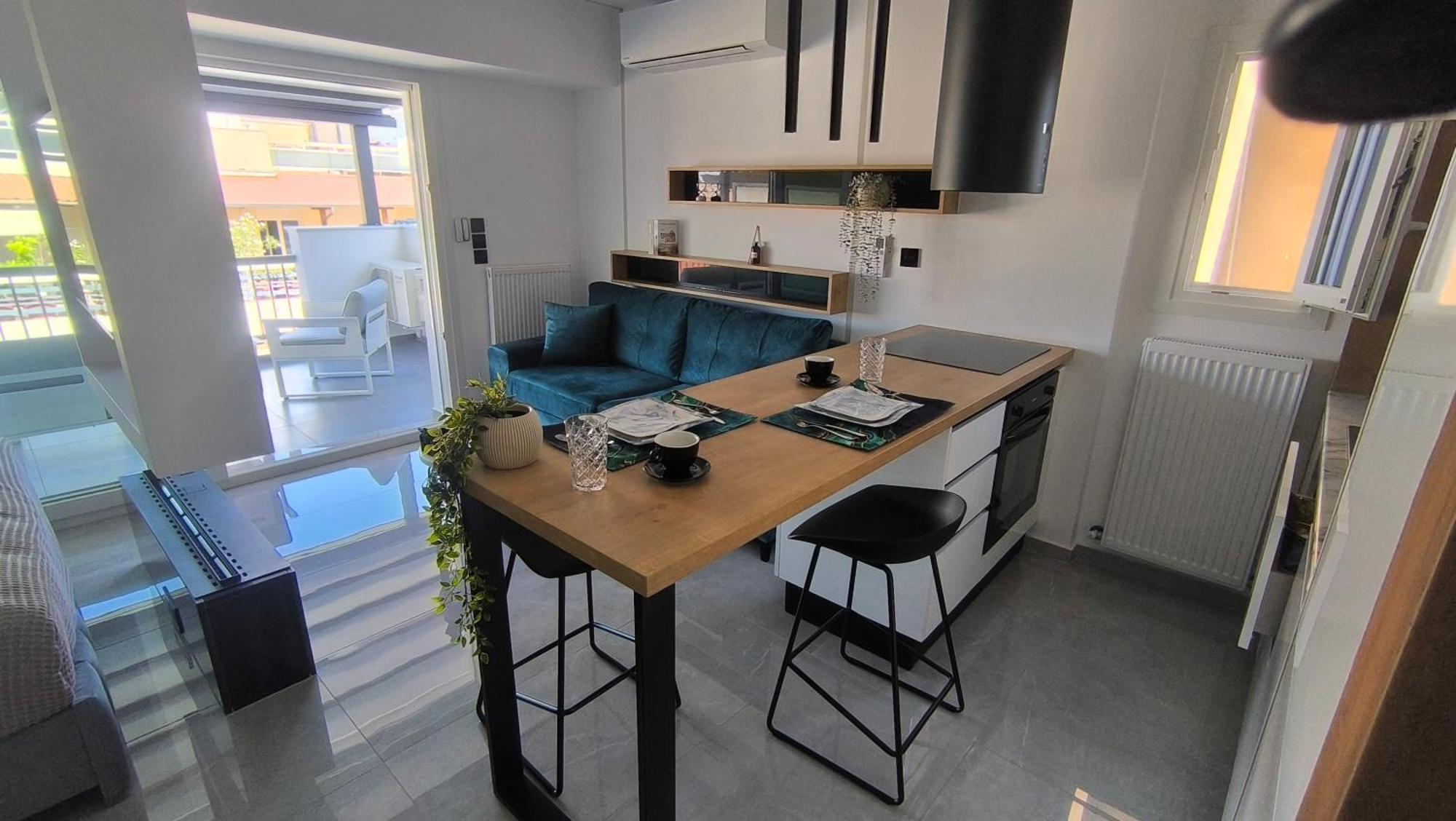 Larisa Absolute Suites, Sky View Smart Home 外观 照片